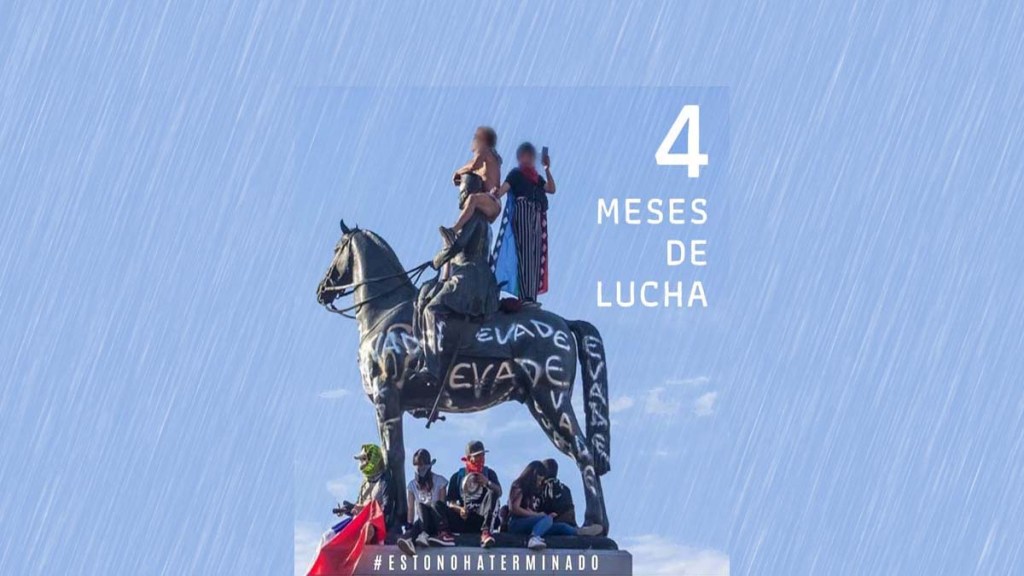 Chile a cuatro meses de la revuelta: Resistencia, lucha y represión en Plaza de la Dignidad (+&nbsp;Video)