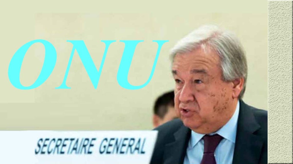 Guterres lanza en Ginebra un llamado a defender los derechos&nbsp;humanos