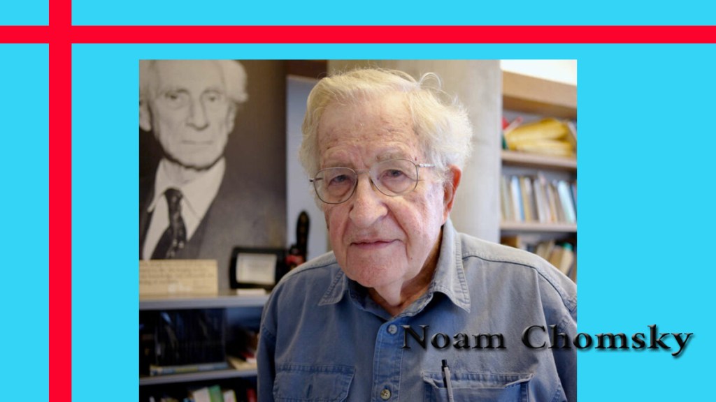 Entrevista a Noam Chomsky sobre la&nbsp;pandemia