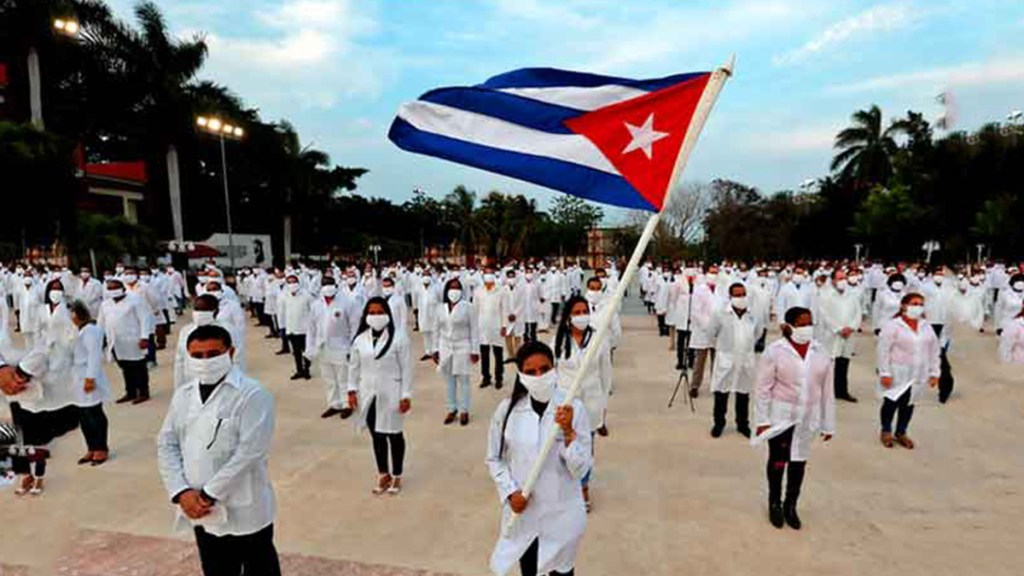 Arriba hoy a Sudáfrica brigada médica de&nbsp;Cuba