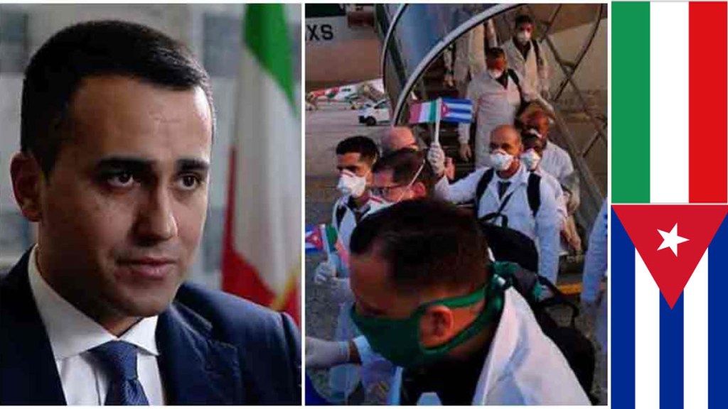 Canciller italiano agradece ayuda médica de Cuba frente a&nbsp;Covid-19