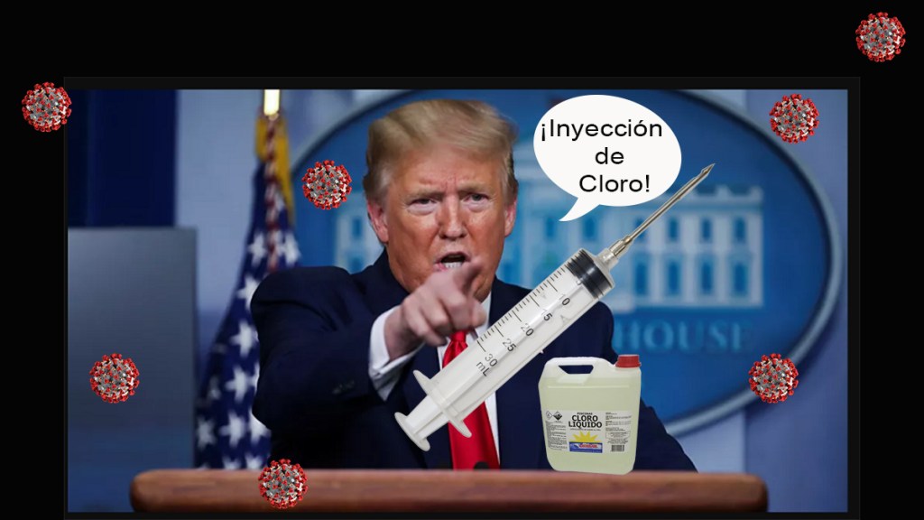 Estadounidenses rechazan propuesta de Trump de inyectarse desinfectante para “noquear” al&nbsp;Covid-19