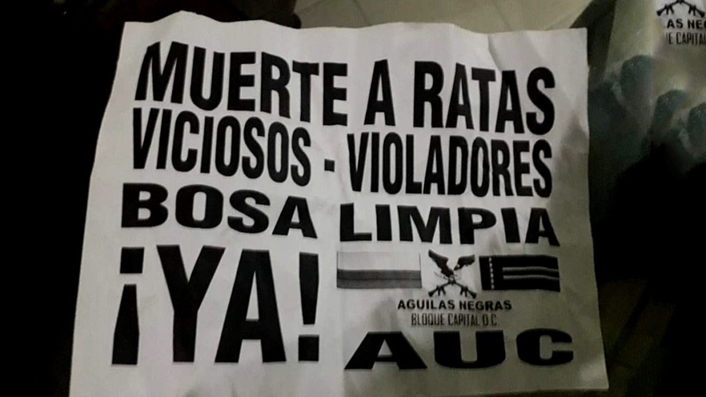 Terrorismo de estado en zonas limítrofes Bogotá y&nbsp;Soacha
