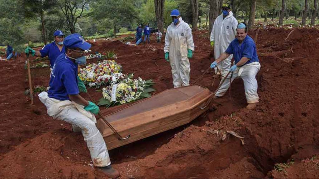 Prevén un millón de contagios y 50 mil muertes de Covid-19 en&nbsp;Brasil
