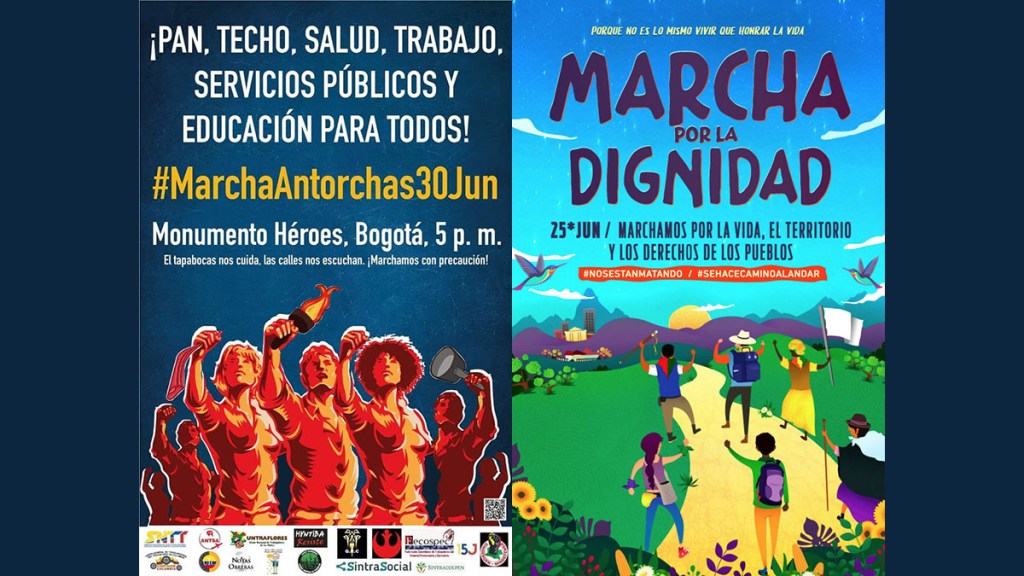 Protesta popular en Colombia contra el abandono gubernamental gana&nbsp;terreno