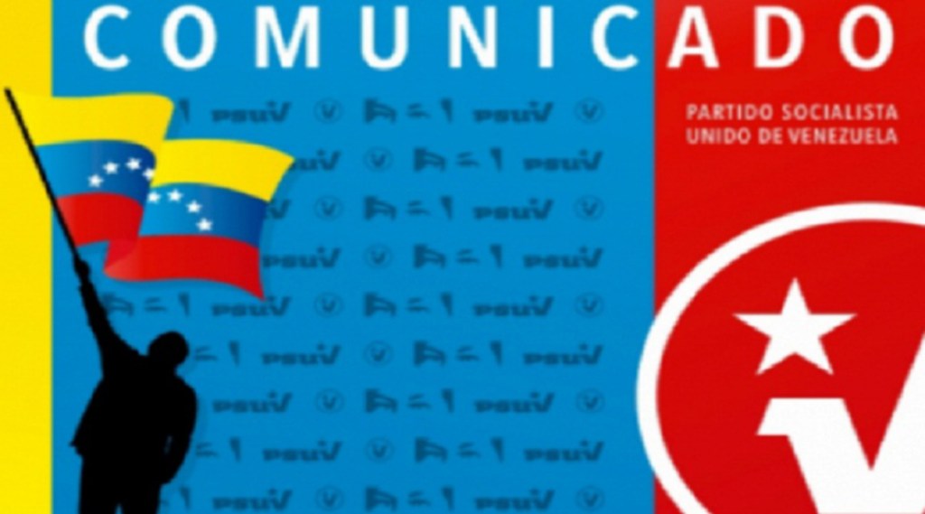 PSUV rechaza la presencia de nuevas tropas norteamericanas en Colombia&nbsp;(+Comunicado)