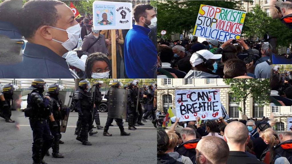 Incidentes en protesta contra la violencia policial en&nbsp;París