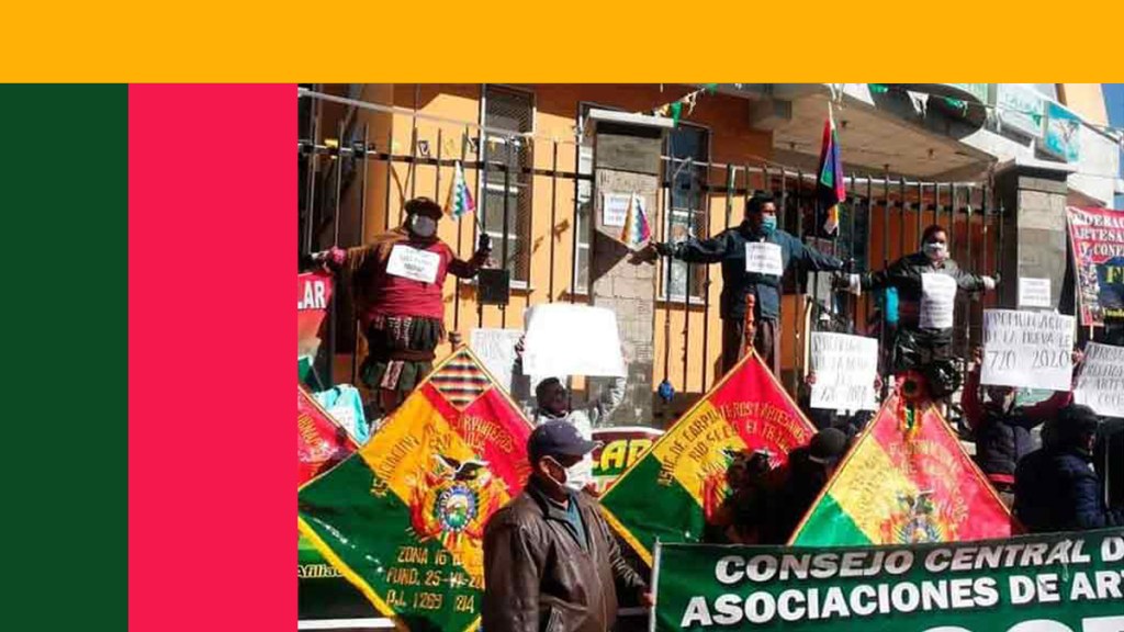 Bolivianos otra vez a las calles contra el gobierno de&nbsp;facto