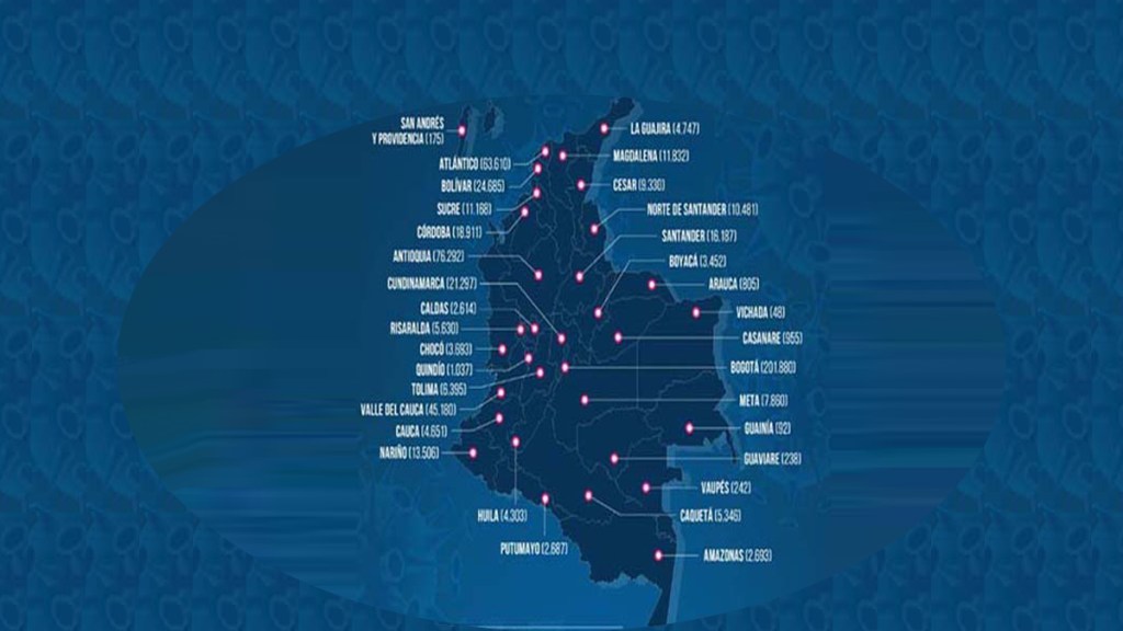 “Nueva realidad”: Colombia es el 8° país del mundo con más casos de&nbsp;Covid-19