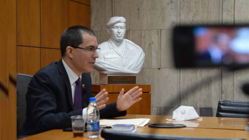 Canciller de Venezuela expone esencia de las agresiones de&nbsp;EE.UU.