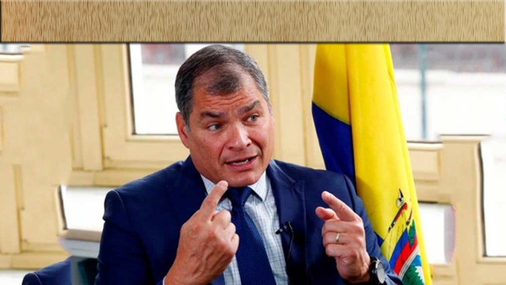Ecuador a vencer, pedido en apoyo a Rafael&nbsp;Correa