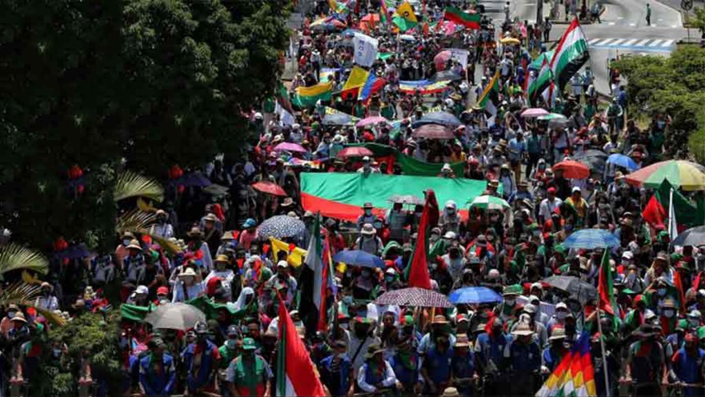 Marcha indígena protestará contra violencia reinante en&nbsp;Colombia
