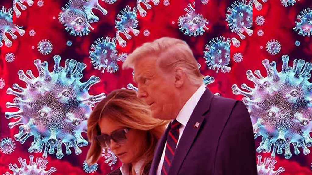 Trump anuncia que él y la primera dama Melania tienen la&nbsp;Covid-19