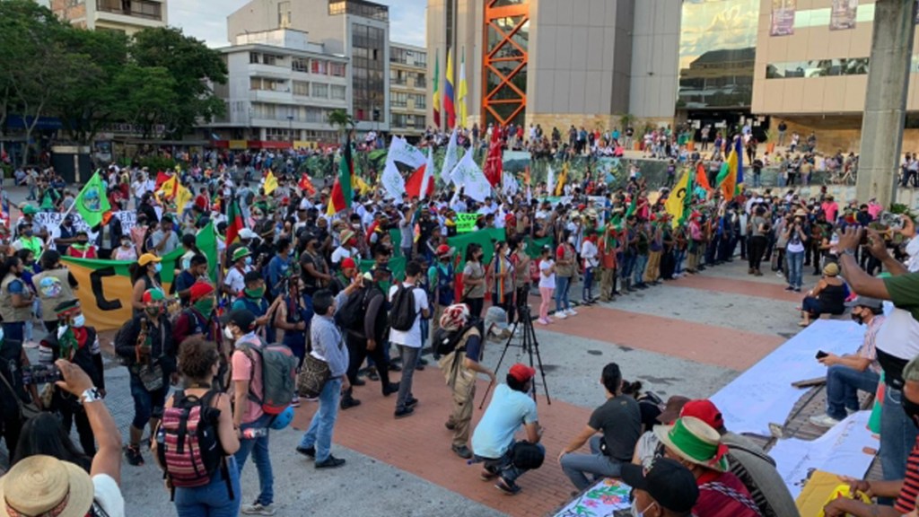 Minga imparable, tras gran recibimiento en Quindío avanza a&nbsp;Ibagué