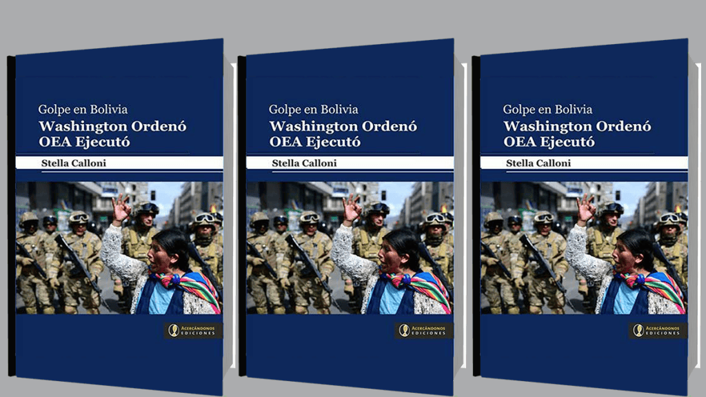 Stella Calloni desnuda en un libro antecedentes del golpe en&nbsp;Bolivia