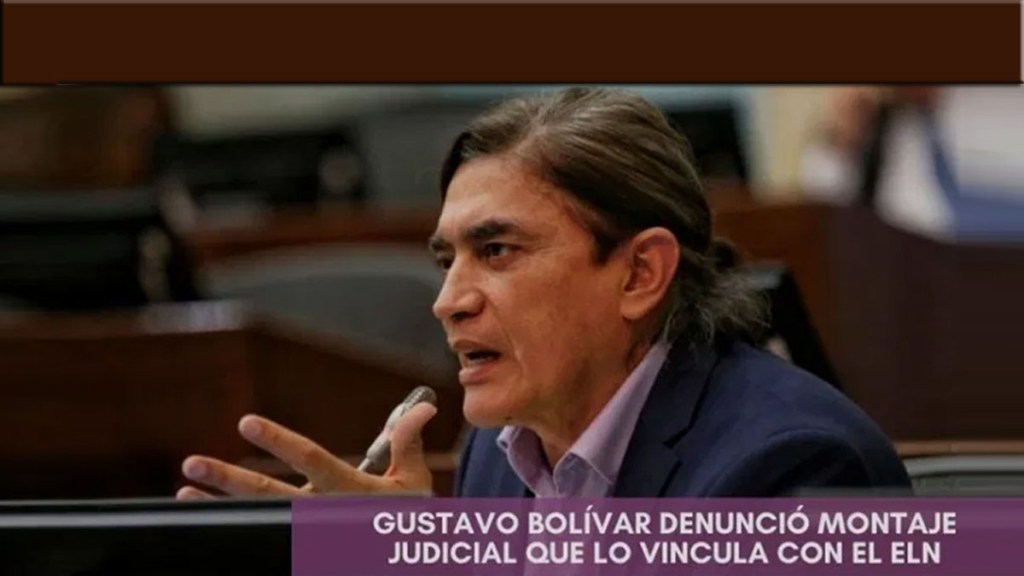 Senador Gustavo Bolívar denunció montaje judicial que lo vincula con el&nbsp;ELN
