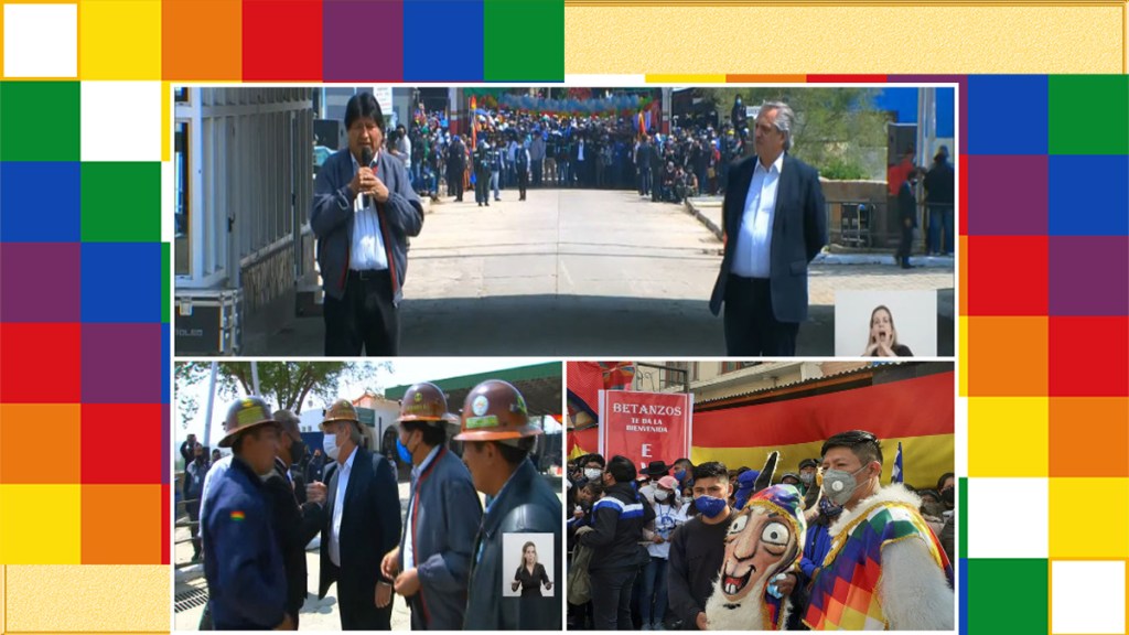 Evo ya está en&nbsp;Bolivia