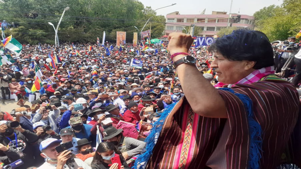 Evo Morales agradece apoyo tras retorno a&nbsp;Bolivia