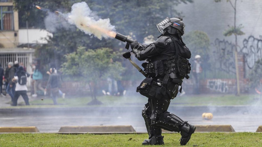 El gas lacrimógeno no va más en la protesta&nbsp;social