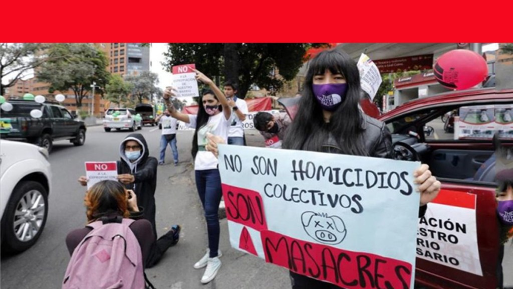 Estrategia violenta de la burguesía&nbsp;colombiana