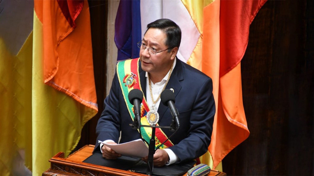 Discurso de posesión  del presidente Luis Arce&nbsp;(Video)