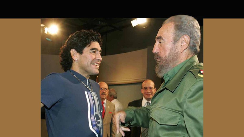 Fidel fue como mi segundo padre” Diego Armando&nbsp;Maradona