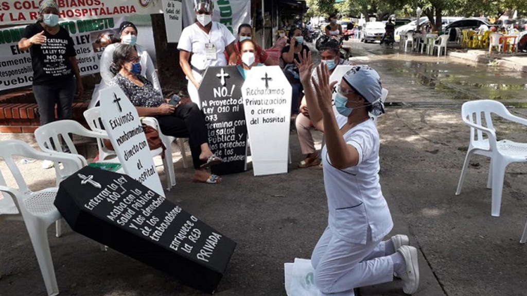 La crisis de la salud: el plantón nacional y las mentiras del régimen&nbsp;Duque