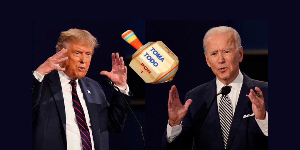 Trump y Biden, dos caras de la misma moneda. La pirinola del&nbsp;imperio