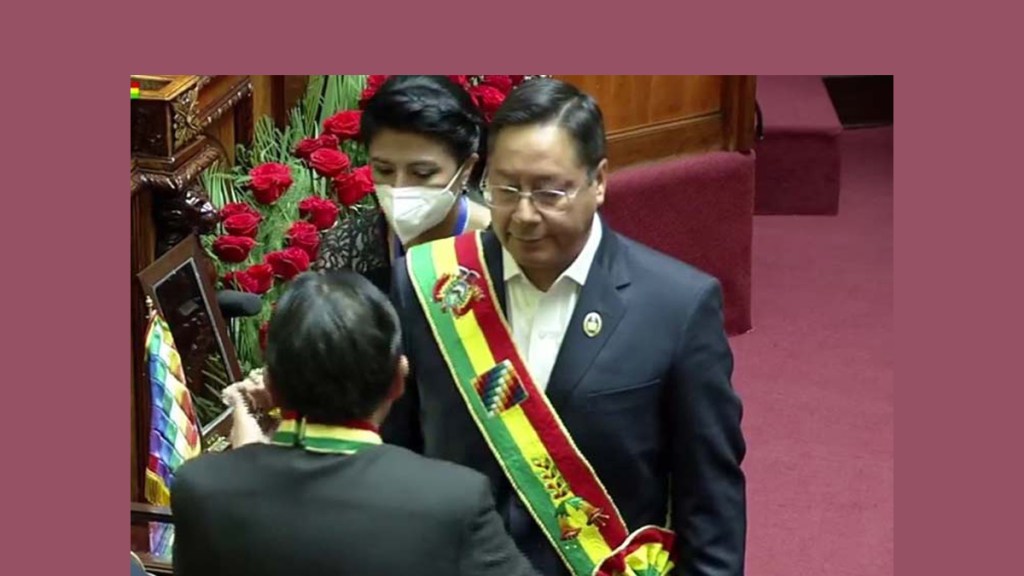 Investido Luis Arce como sexagésimo séptimo presidente de Bolivia&nbsp;(+Video)