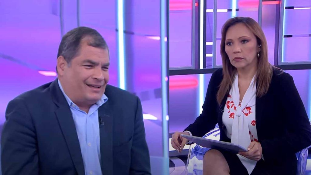 Entrevista con el expresidente de Ecuador, Rafael&nbsp;Correa