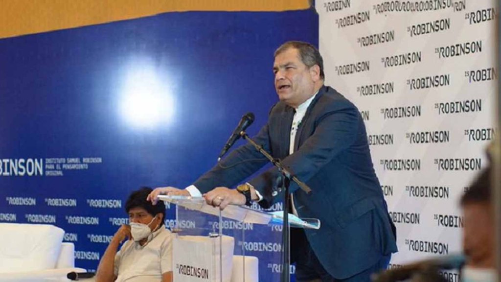 Expresidente Rafael Correa: El término civilización ha sido hegemonizado por las sociedades estandarizadas por el&nbsp;consumismo
