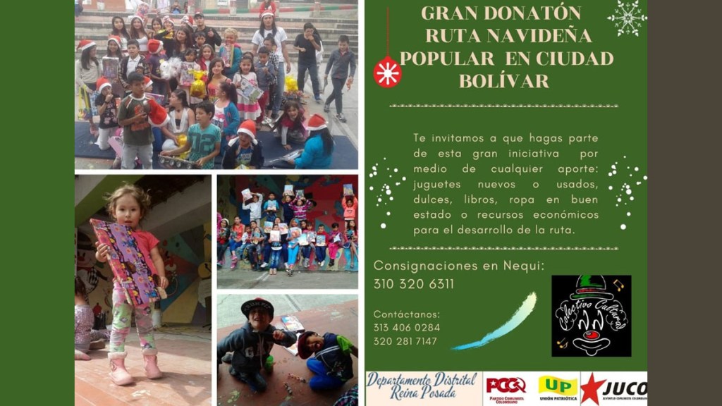 Ciudad Bolívar organiza Ruta Navideña por la Paz y la&nbsp;vida