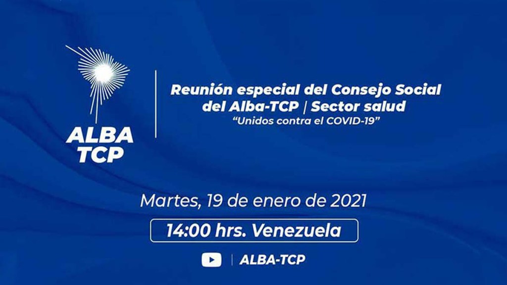 ALBA-TCP abordará enfrentamiento a pandemia de&nbsp;Covid-19