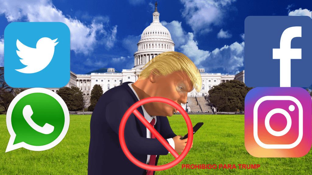 Twitter suspende permanentemente cuenta oficial de&nbsp;Trump