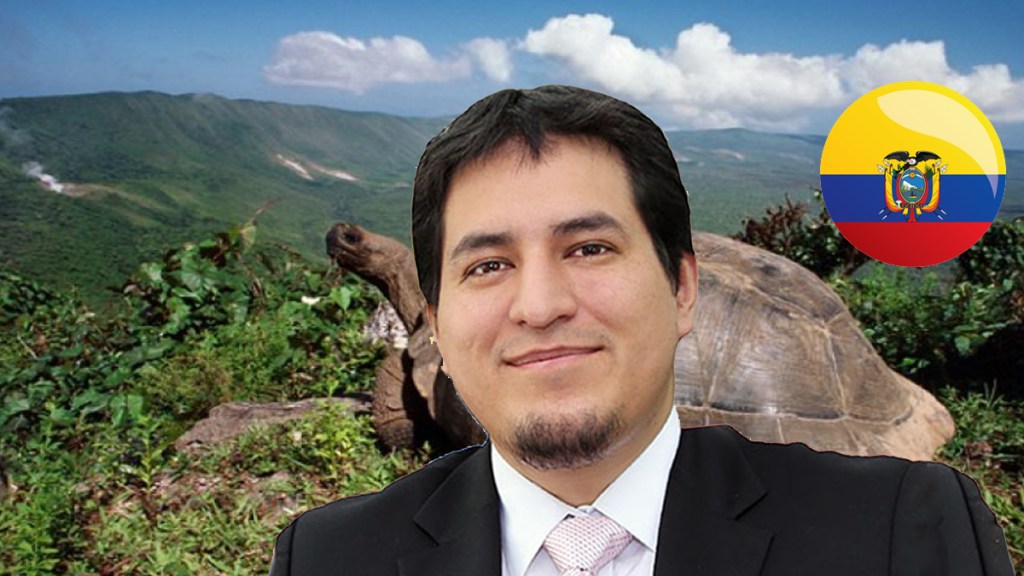 Candidato Andrés Arauz promete gobernar para el pueblo de&nbsp;Ecuador