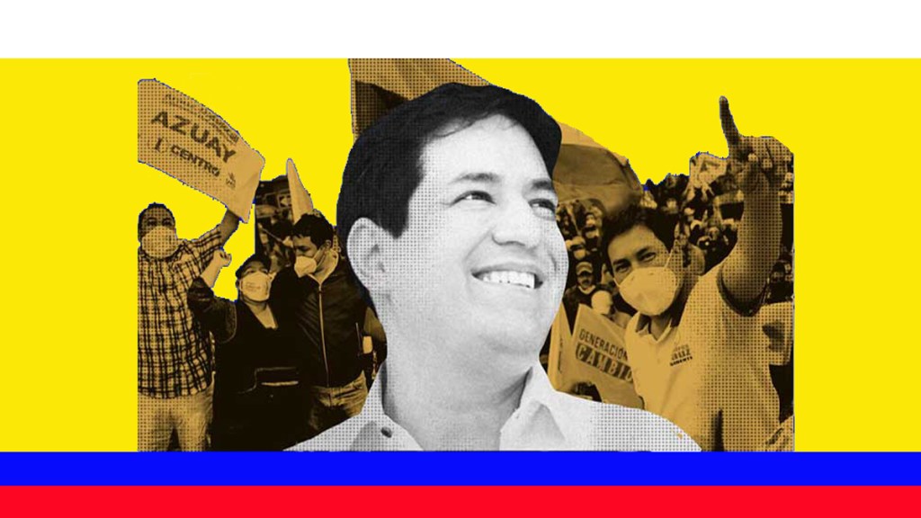 Ecuador: Arauz lidera intención de&nbsp;voto