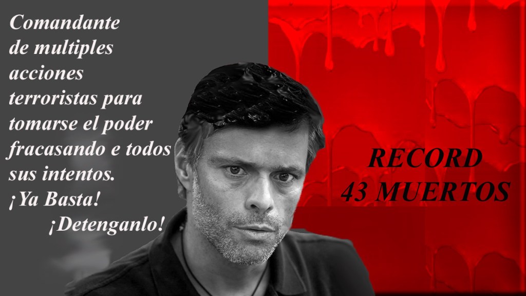 Leopoldo López dirigió la Operación Gedeón «con la complicidad» de la embajada&nbsp;española