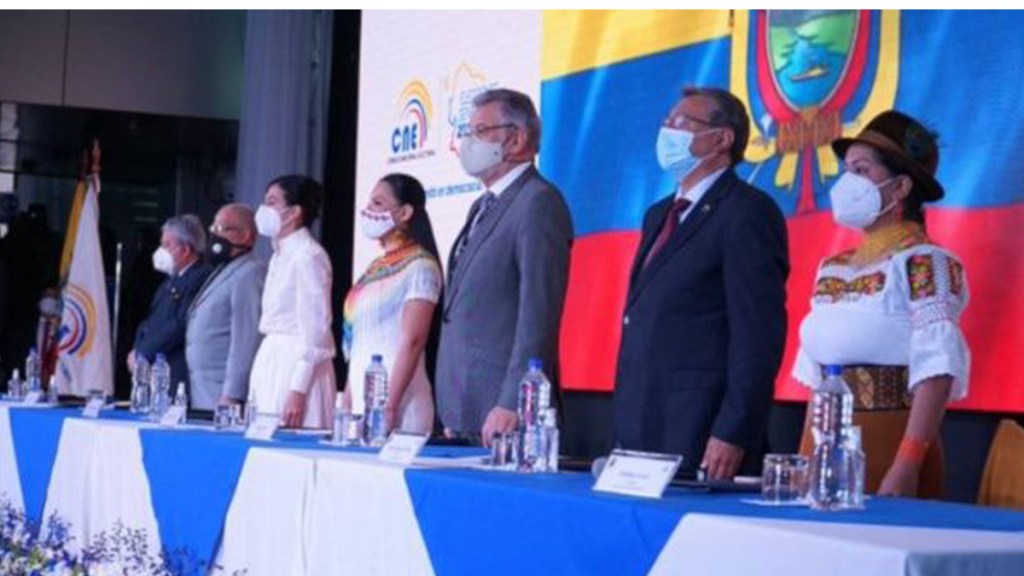 CNE de Ecuador hace un llamado a la ciudadanía para que acuda a las&nbsp;urnas