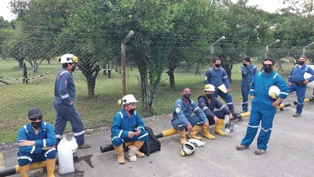 En el Meta, Continúa protesta frente a Ecopetrol&nbsp;Apiay