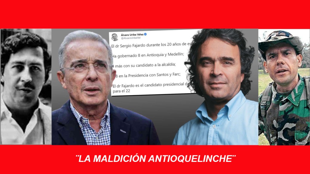 Sin vacilaciones lo digo: ¡Fajardo es&nbsp;Uribe!