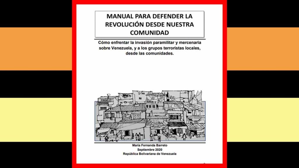 MANUAL PARA DEFENDER LA REVOLUCIÓN&nbsp;BOLIVARIANA
