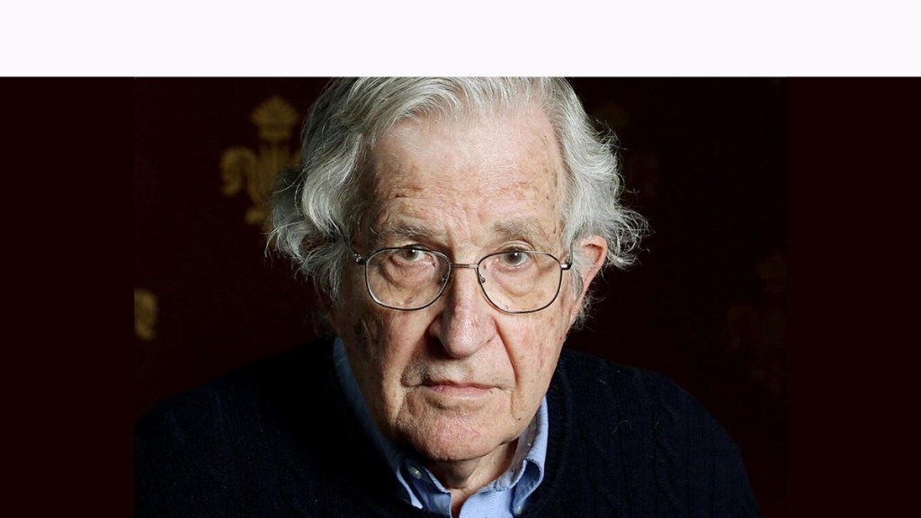 Noam Chomsky: «Nos encontramos en un período de extinciones&nbsp;masivas»