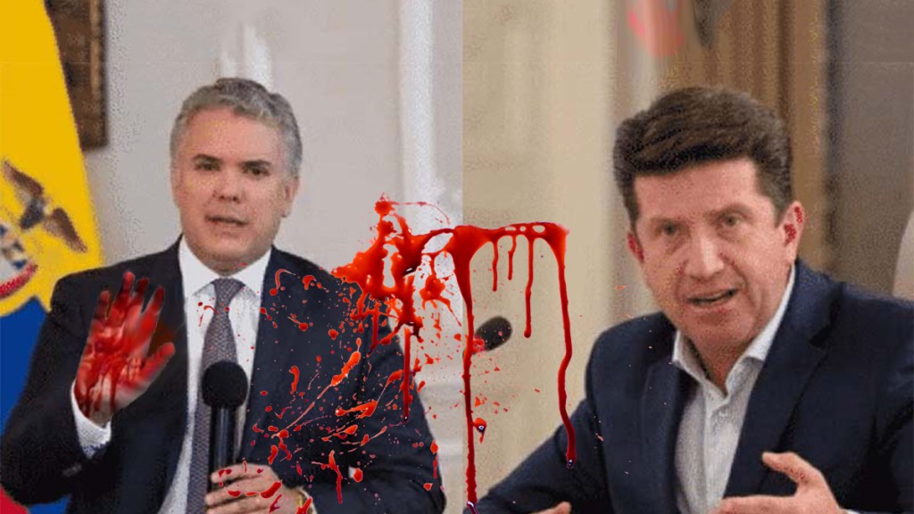 Duque y Molano tienen las manos manchadas de&nbsp;sangre