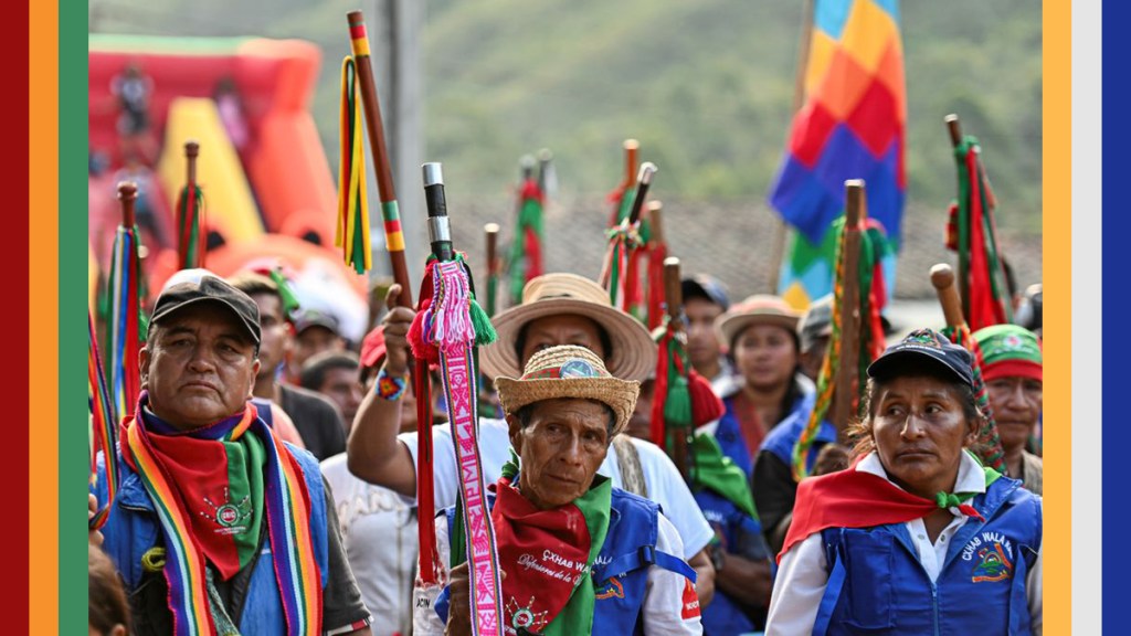 La Guardia Indígena: la estrella del Paro Nacional en&nbsp;Colombia