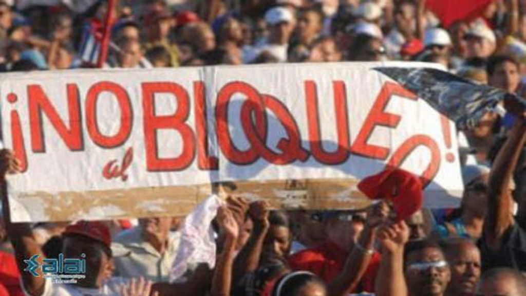 El bloqueo contra Cuba es un&nbsp;crimen