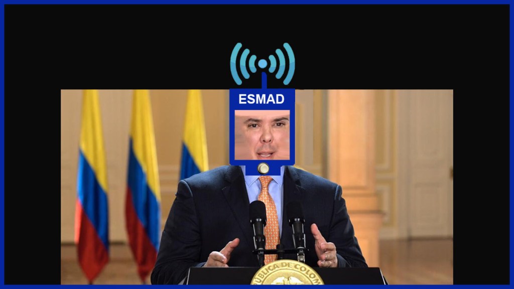 El gobierno que actúa en Colombia, viola la&nbsp;Constitución