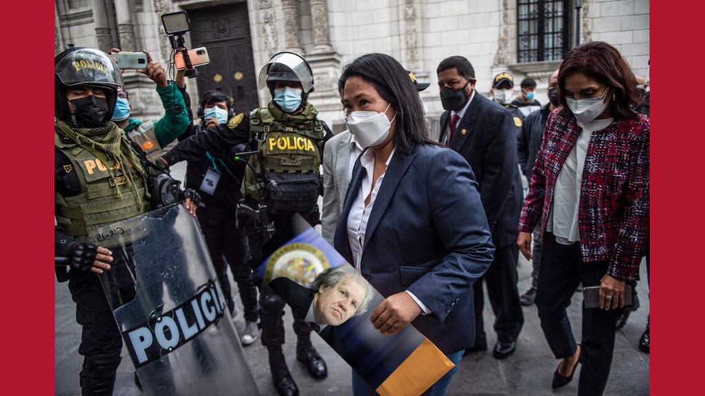 Perú: Keiko Fujimori juega la carta de la OEA en Bolivia /Otra vez Luis Almagro en&nbsp;danza