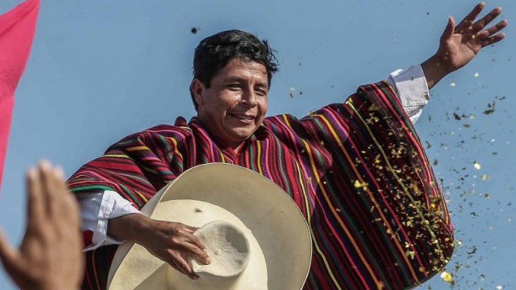 El progresista Pedro Castillo es el virtual ganador del&nbsp;balotaje