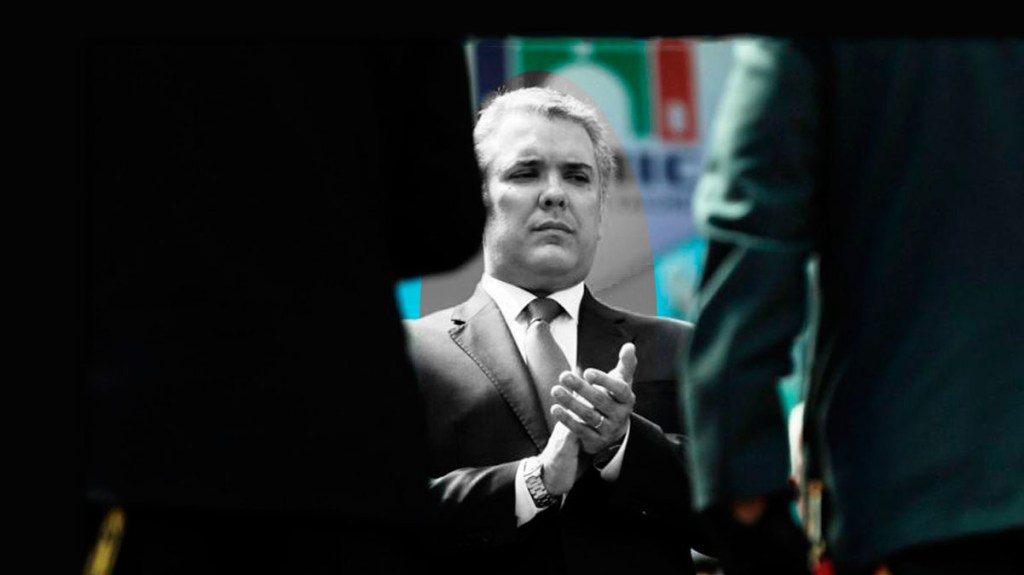 Un títere vertiginoso mentado Iván&nbsp;Duque