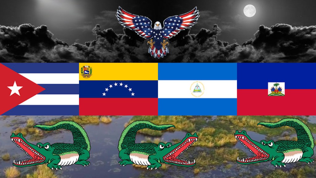 EEUU y sus Lacayos, contra Haití, Cuba, Nicaragua y&nbsp;Venezuela
